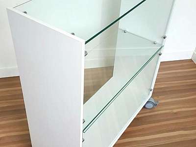 Balcão vidro modulado Balcão vidro modulado