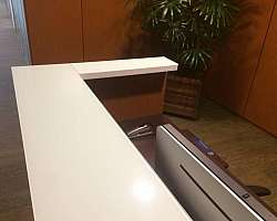 Balcão vidro modulado Balcão vidro modulado