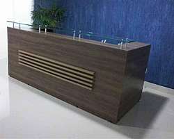 Balcão vidro modulado Balcão vidro modulado