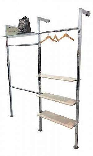 Arara de parede vertical Arara de parede vertical