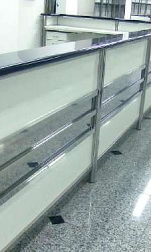 Balcão em aço inox Balcão em aço inox
