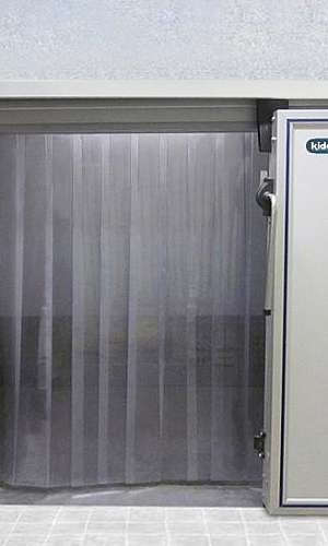 Cortina de PVC transparente Cortina de PVC transparente