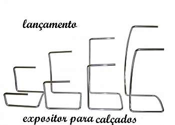 Expositor de sapatos para loja Expositor de sapatos para loja