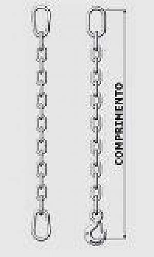 Lingas cabo de aço Lingas cabo de aço